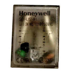 Relé intermedio HONEYWELL SZR-LY2-N1 24VDC 8 pines 10A 250 VCA de 1 pieza - Imagen 1 de 2