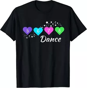 5 6 7 8 Dance for Girls, Women, Kids, Youth, Dance apparel, T-Shirt Hoodie - Picture 1 of 17