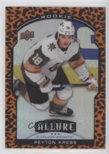 2020-21 Upper Deck Allure Leopard Peyton Krebs #96 Rookie RC