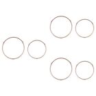  6 Pcs Microwave Support Ring Round Tray Roller Oven Plate Glass Board