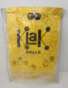 KLAK BALLS Original Card 1970s Canada (No Toy) - Picture 1 of 3