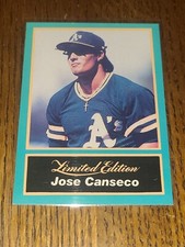 ATHLETICS A'S JOSE CANSECO 1989 CMC LIMITED EDITION #8
