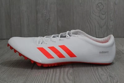 30 Adidas Adizero Prime SP SPrint Track Spikes White Orange SZ 6.5-12.5 BB4117