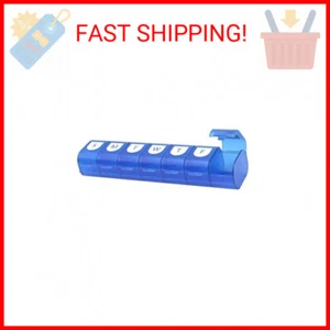 EZY DOSE Weekly (7-Day) Pill Case, Medicine Planner, Vitamin Organizer, X-Large - Picture 1 of 2