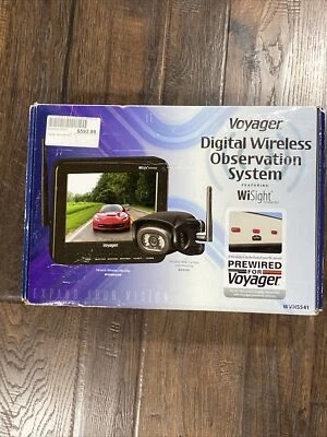 Voyager Digital Wireless Observation Camera System 5.6" Monitor WVHS541 WiSight - Image 1 of 4