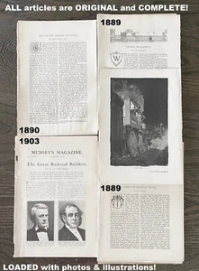 ¡Grandes constructores, seguridad ferroviaria y artículos impresos de ferrocarril Mgmt fotos e ilustraciones! - Imagen 1 de 24