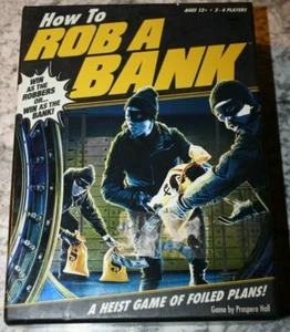 How to Rob a Bank Board Game Win As The Bank Or Win As The Robbers! New - Picture 1 of 4