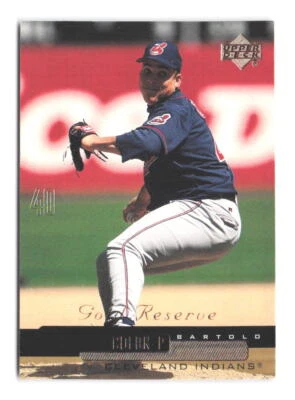 2000 Upper Deck Gold Reserve Bartolo Colon 35 Parallel Cleveland Indians - Image 1 of 2