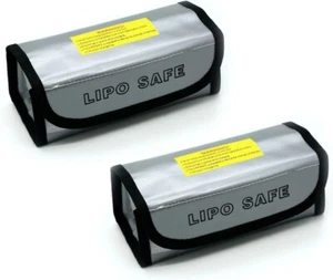 2x LiPo Fireproof Explosion Proof Safety Bag for Battery and Storage - Picture 1 of 12