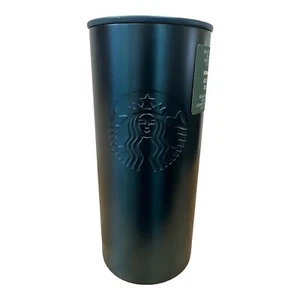 Starbucks Recycled Stainless Steel Tumbler 12oz (Dark Teal) - Picture 1 of 3