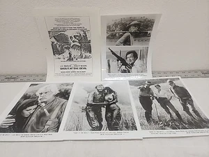 Shout At The Devil Official Film Press Kit Black And White Photos Roger Moore - Picture 1 of 6