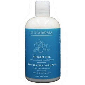 Sunaroma ARGAN OIL RESTORATIVE SHAMPOO & Anti-Breakage Leave-In Conditioner - Picture 1 of 8