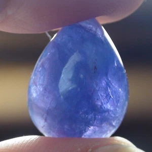 BIG! 20.10 ct NATURAL TOP RICH AAAA..PURPLISH BLUE TANZANITE GEAMSTONE - Picture 1 of 12