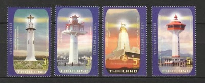 THAILAND 2019 LIGHTHOUSE COMP. SET OF 4 STAMPS IN MINT MNH UNUSED CONDITION  - Image 1 of 4