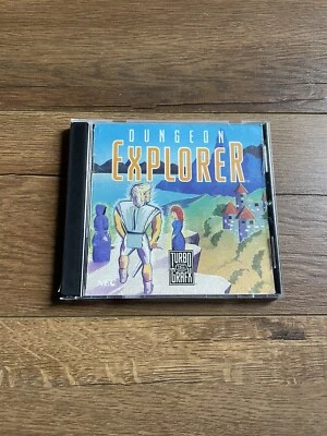 Dungeon Explorer (TurboGrafx-16) CIC- Case Game & Manual - TESTED! ATLUS No Box - Image 1 of 4
