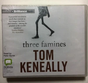 THREE FAMINES by Tom Keneally Audiobook on 8 CD's Unabridged. - Imagen 1 de 3
