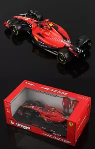 Macchina F1 Burago 1:18 SF-23 Scuderia Ferrari N 55 Carlos Sainz Formula Uno - Foto 1 di 2