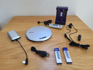 Walkman Philips AX7201 CD Player - High Spec - Super-Slim 15mm - Mg Alloy - Rare - Picture 1 of 18