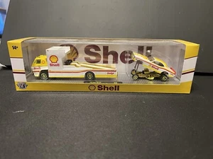 2023 M2 Auto Hauler 1966 Dodge COE 1971 Dodge Challenger Funny Car CHASE 1/750 - Picture 1 of 5