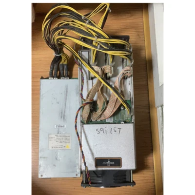 BTC BCH Bitcoin AntMiner S9i 14T w/ 1800W PSU Miner Power Supply US FEDEX SHIP - Image 1 of 4