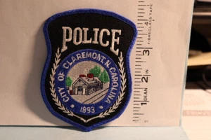 police patch   CLAREMONT POLICE NORTH CAROLINA - Picture 1 of 1
