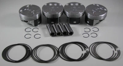 JDM NIPPON RACING TSX RL5 PISTONS K24Z3 K24A2 K24A NPR RING SET STANDARD 87MM - Image 1 of 4