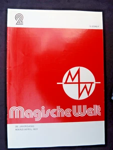 MAGISCHE WELT 2/77,MAGISCHES MIT ZEITUNGEN,DREI KARTENTRICK,LEVITATION ILLUSIONE - Bild 1 von 2