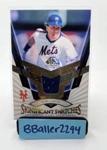 2004 SP Legendary Cuts SIGnificant Swatches Gary Carter #SS-GC HOF - Foto 1 di 2