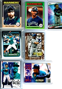 2024 Topps Heritage Baseball Seattle Mariners Team Set (13) Base Cards +++WOW+++ - Picture 1 of 6