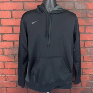 Nike Therma-FIT Men's Medium Black Hoodie – Pullover, Activewear - Picture 1 of 8