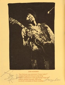 NEW Jimi Hendrix Concert Music Concert Poster Print Canvas Songs FREE SHIPPING - Picture 1 of 3