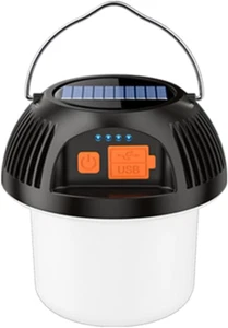 Camping Lantern Solar Rechargeable, LED Tent Light Ultra Bright for Camping Port - Picture 1 of 5