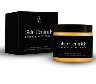 Bronceador corporal brillo corporal para crema facial y corporal, maquillaje de piernas bronce 5 oz Foto 1 de 4