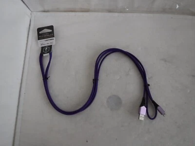 CELLTRONIX Titanium 8 Ft. Braided Cable USB to ,iPhone, iPad, iPod - Image 1 of 3