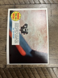 1969 Topps Man on the Moon Space Trading Card #33a / NM / Set Break