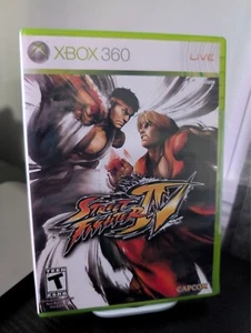 Street Fighter IV Xbox 360 Ultra Rare Cover CAPCOM BRAND NEW - Picture 1 of 3