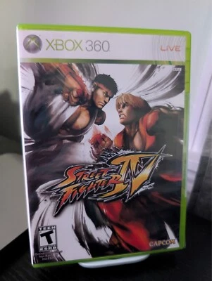 Street Fighter IV Xbox 360 Ultra Rare Cover CAPCOM BRAND NEW - Image 1 of 3
