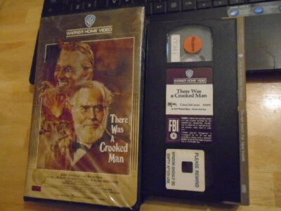 RARE OOP There Was a Crooked Man VHS film 1970 western Kirk Douglas Henry Fonda - Image 1 of 2