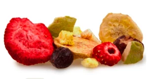 Keto Snacks: Low Carb gefriergetrocknete Früchte Cocktail 2 Unzen (1 Netto Kohlenhydrat) - Bild 1 von 2