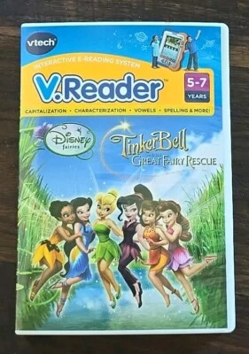 V.Reader Tinker Bell Great Family Rescue Disney Fairies Vtech - Image 1 of 3