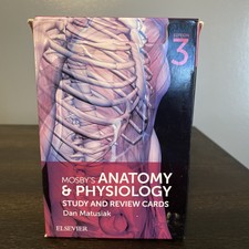 Mosby's Anatomy & Physiology Study and Review Cards Preowned
