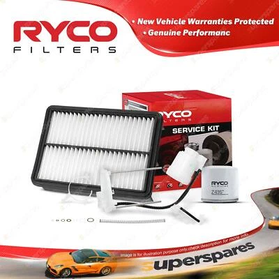 Ryco Oil Air Fuel Filter Service Kit for Mazda Cx-5 KE PE-VPS 02/2012-On - image 1 of 2