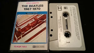 THE BEATLES Blue Album 1967-1970 *70s NEW ZEALAND MC TAPE*TP-PCSP718-2*NOBARCODE - Foto 1 di 2