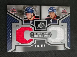 2005-06 UD SPX RICK NASH NIKOLAI ZHERDEV #ed 30/350 WINNING COMBOS JERSEY - Picture 1 of 2