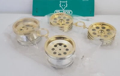 Tamiya The Fox Jantes avant et arrière neuves sous blister - Photo 1/3