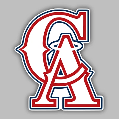 Los Angeles Angels of Anaheim Vinyl Sticker/Decal - MLB Baseball - AL West - CA - Image 1 of 2