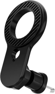 Black Car Magnetic Phone Holder Air Vent Mount Metal Hook For All Cell Phones - Picture 1 of 9