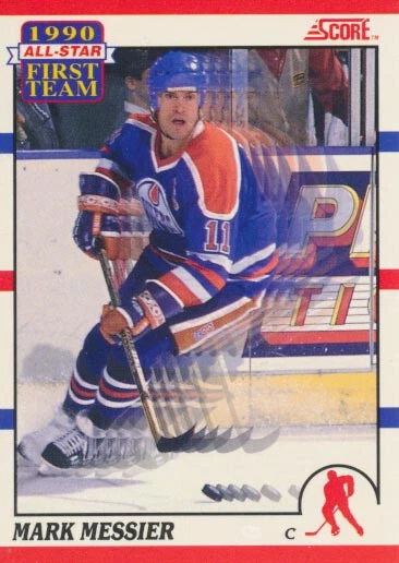 1990-91 Score Canadian #315 MARK MESSIER - Edmonton Oilers - Bild 1 von 1