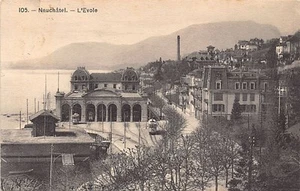 Suisse - NEUCHÂTEL - L'Evole - Dépôt des tramways - Ed. C. Lutly 105 - Picture 1 of 2