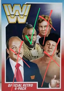 MATTEL CREATIONS WWF WWE RETRO SERIES 4" MR.T BRAND NEW FACTORY SEALED MOC HOF - Picture 1 of 2